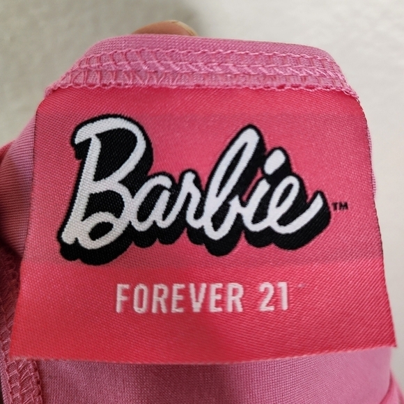 Barbie x F21 Barbie Crop Top & Mini Skirt Set XS NWT - Picture 7 of 13